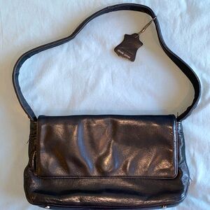 Damier shoulder bag, for woman, elegant and casual wear,